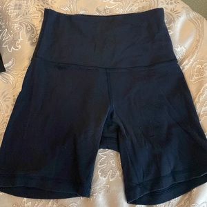 Lululemon dark blue shorts